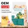 Té de Cinco Tesoros de Ginseng Transfronterizo, Té de Rosella, Lavanda, Manzanilla y Menta, Té de Ocho Tesoros de Ginseng, Té de Diez Tesoros No para Venta Nacional