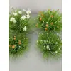 Hierba Artificial Decoración de Interiores Paisajismo Exhibición en Ventana Mobiliario Suave Plantas Artificiales Adornos Paquete Otro Musgo Artificial Hecho a Mano