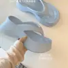 Chinelos Estilo Zhao Lusi Sola Grossa Feminino 2025 Novo Verão Calçados Externos Chinelos de EVA Atacado Transfronteiriço