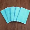 Paño de Cocina de Fibra de Bambú 18*23 Paño para Platos Limpieza de Cocina Eliminación de Manchas de Grasa Estropajo Doble Capa Colorido Paño Absorbente