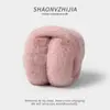 Orejeras cálidas de felpa, plegables, lindas y diseñadas para proteger los oídos del frío, adecuadas para mujeres, estudiantes y para usar en invierno para prevenir la congelación.