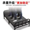 Lençóis Dobráveis para Uso Doméstico Individual, Cama Simples para Sesta no Escritório, Berço para Sesta em Dormitório, Cama de Ferro para Adulto em Casa de Aluguel
