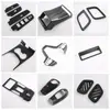 Adecuado para 25 Pegatinas Decorativas Interiores para Isuzu Mu-X, Salida de Aire, Palanca de Cambios, Consola Central, Portavasos, Reposabrazos m