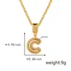 Nuevo colgante de letra inglesa con circonita incrustada, collar de moda, joyería de diseño de nicho ins europeo y americano, venta al por mayor