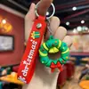 Novo Pingente Chaveiro Papai Noel, Árvore de Natal, Boneco de Neve, Decoração de Carro, Presente Criativo para Crianças, Itens para Feira