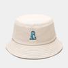 Sombrero de pescador estilo coreano con estampado de dinosaurio pequeño y lindo para hombres y mujeres, estudiantes, para exteriores, informal, para el sol, de moda.