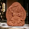 Argila Vermelha de Xizang Zakhiram Amarelo Deus da Riqueza Buda da Medicina Buda de Mil Mãos Amitabha Buda Tridimensional Raspagem Tanka Estátua