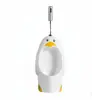 Pinguim de Cerâmica Colorido Vaso Sanitário Agachado para Crianças de Creche, Mictório Infantil, Lavatório, Pia