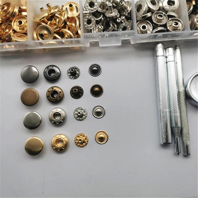 100套装4色四合扣2