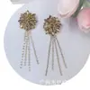 Broche de bricolaje con cadena de galvanoplastia de diamantes, popular en línea, broche antiexposición, broche para traje, accesorios al por mayor