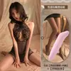 Lencería sexy para seducción y coqueteo, juego de cama caliente, encanto de medianoche, con abertura en la entrepierna, camisón transparente sin extracción