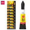 Deli 7146 pegamento fuerte 502 pegamento fuerte pegamento de secado rápido pegamento universal puede pegar plástico metal vidrio 3G