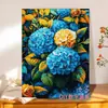 Pintura al Óleo Digital al por Mayor Pintura al Óleo DIY Colorear Florales Alféizar de Ventana Flor Pintura al Óleo Relleno Pintura Decorativa Simple