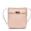 Bolsa Feminina Retro com Padrão Lichia Transfronteiriça 2026 Nova Versátil Texturizada Moda Commuter Ombro Transversal Celular Bolsa Balde