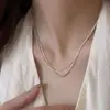 Collar estrellado ultrabrillante de estilo coreano con circonitas completas para mujer, accesorio de cadena para clavícula de nicho de lujo ligero de alta gama, gargantilla elegante y cadena para suéter