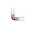 Conector de Tira de Luz Cob 5mm 8mm 10mm Recto de Paso Único Cabeza Simple Cabeza Doble con Cable Soldadura sin Estañar Cristal Conector de Tira de Luz 2835