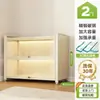 Estantería de acero con puertas de cristal, vitrina para figuras, estantería a prueba de polvo para uso doméstico, armario de almacenamiento para cajas sorpresa, armario metálico