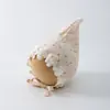 Sombreros para Bebé Niña Primavera Otoño Encaje Volante Sombrero Puntiagudo Bebé Niña Dulce Lindo Sombrero con Protección para Orejas Protección de Fontanela Gorro Turbante
