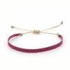 Pulsera de Estilo Bohemio con Patrón de Corte Español para Mujer, Joyería Hecha a Mano con Cintas Tejidas de Estilo Étnico Nepalí