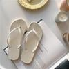 Chanclas Planas de Color Sólido Estilo Coreano de Verano para Pareja, Sandalias Casuales para Exteriores, Zapatos de Playa para el Mar 2169Ss Transpirables