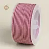 Cuerda Redonda Pequeña 2 mm 3 mm Pulsera Hecha a Mano Cordón para Collar Cordón para Colgante Hilo para Joyería Cordón DIY Venta al por Mayor