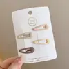 Pinzas para el cabello infantiles de moda con forma de estrella, versátiles y no dañan el cabello, juego de pasadores para arreglar mechones sueltos y flequillo, accesorios para el cabello para niñas