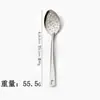 Conjunto de utensílios de cozinha de aço inoxidável de 6 peças para exportação: espátula para fritar, concha de sopa, escumadeira, colher pontuda, colher de servir banhada a ouro, conjunto de caixa de presente de 6 peças para comércio exterior