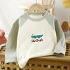 Camiseta de manga larga de algodón para niños, otoño, nueva, ropa para niños, ropa interior, ropa para niñas, camiseta interior, ropa para niños al por mayor