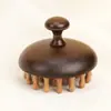 Sândalo Dourado Sândalo Vermelho Sândalo Dragão e Fênix Pente com Tampa de Pote de 28 Dentes Pente de Unha Pente de Massagem de Dentes Grossos Terapia Capilar Acuponto Universal