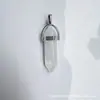 Venda Quente Pedra Natural Cristal Coluna Hexagonal Ametista Olho de Tigre Pedra Pingente Acessórios DIY Joias Atacado Joias