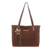 Bolsa Exquisita com Estampa de Leopardo Fosca para Mulheres 2026 Nova Bolsa de Mão Casual Retrô Bolsa de Ombro Bolsa Tote Grande Capacidade para o Dia a Dia