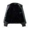 Jaqueta masculina nova da moda em couro sintético, estilo coreano, estilosa, com gola reversa, zíper diagonal, corte justo, adequada para andar de moto e uso em motocicleta