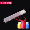Comercio exterior transfronterizo Weizhuang Fan Pen cerdas de cola de pez pluma de pintura al óleo pluma de acuarela pluma gouache juego de pinceles de abanico al por mayor
