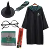 Cosplay al por mayor Disfraz Harry Potter Túnica Mágica Halloween Capa Periférica Disfraz Escolar Disfraz Disfraz para Niños Conjunto Completo
