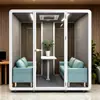 Sala à Prova de Som de Biblioteca, Cabine Silenciosa, Sala de Leitura Compartilhada, Cabine à Prova de Som para Reuniões e Negociações de Escritório, Venda Direta de Fábrica, Redução de Ruído