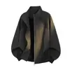 Chaqueta elegante para hombre Primavera/Otoño 2025, con una marca de moda ins de alta calle, estilo Hong Kong, estilo japonés, estilo Harajuku y estilo coreano, con un corte holgado