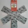 Posavasos de Tela Punzonada Impresa Estilo Alemán, Almohadilla Lavable con Aislamiento Térmico, Protector de Mesa de Cocina y Comedor