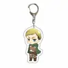 Periférico de animación colgante de llavero acrílico al por mayor embestida de fabricantes gigantes regalos de joyería creativa