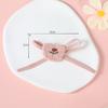 Nuevos Lindo Lazo Cinta Corazón Color Macarrón DIY Pegatinas de Tela Accesorios de Decoración para Ropa Accesorios Yiwu