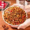 Auténticos Encurtidos de la Abuela de Xiangxi, una especialidad de Hunan, picantes y listos para comer, aperitivo embotellado, un sabroso acompañamiento de granja