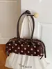 Bolso coreano Dongdaemun ins de lunares para mujer, bolso de mano de moda transfronterizo, bolso de hombro de diseño de nicho