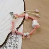 Jingdezhen Cerâmica Cuia Pulseira com Contas Joias Estilo Chinês Fulu Grão de Café Acessórios Pulseira Estilo Étnico Atacado