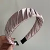 Faixa de Cabelo Plissada Simples, Versátil para Sair, Faixa de Cabelo Enrolada, Acessório de Cabelo Moda Retro Fresco, Grampo de Cabelo Elegante
