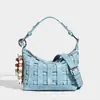 Bolso de Mano Mini de Moda 2026 para Mujer, Bolso Tejido de Nicho de Gama Alta, Bolso Cuadrado Pequeño de Hombro Cruzado, Bolso para Lonchera