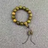 Pulsera Wenwan de Sándalo Verde de Palisandro 2.0 Pulsera de Madera Pulsera de Rosario Joyería para Llevar Zen Hecho a Mano