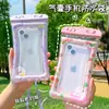 Bolsa impermeable para teléfono móvil de exterior, animal de dibujos animados, PVC transparente sellado, bolsa impermeable, funda impermeable para teléfono móvil para drifting y cámara