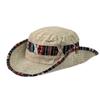 Diseño Nicho Estilo Étnico Sombrero de Vaquero para Chica Caliente para Mujer Verano Exterior Protección Solar Montañismo Pesca Sombrero Parasol Sombrero de Pescador Trendy