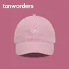 Mismo Estilo que Xu YiyangEstilo Coreano Bordado Sencillo Top Suave Gorra de Béisbol para Mujer Ala Ancha Hace que la Cara se Vea Más Pequeña Gorra de Visera Protección Solar