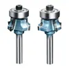 Máquina de borda aparador faca tira de borda PVC fresa chanfradora R dentes de quatro cortes motor para frente e para trás clipes acessórios conjunto completo
