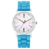 Reloj Digital de Silicona Colorido Estilo Coreano Casual Macarrón Multicolor de Silicona Lindo Pequeño Fresco Estudiante